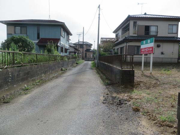 山武郡横芝光町宮川　土地 前面道路含む現地写真 