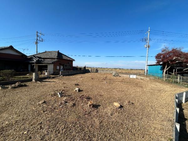 香取市森戸　土地 現地土地写真 