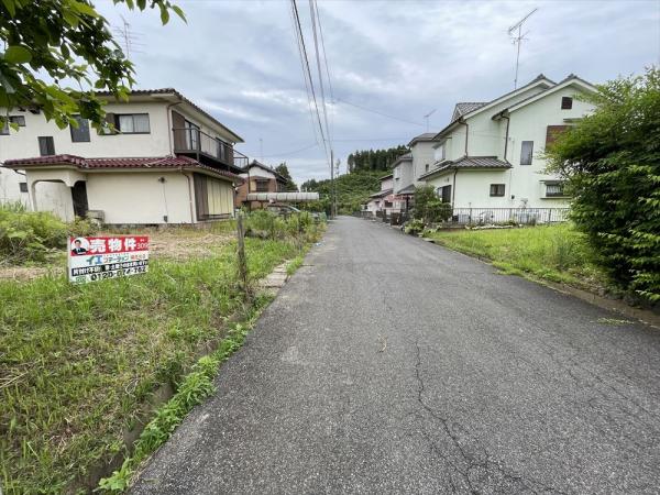 山武市埴谷　土地 前面道路含む現地写真 