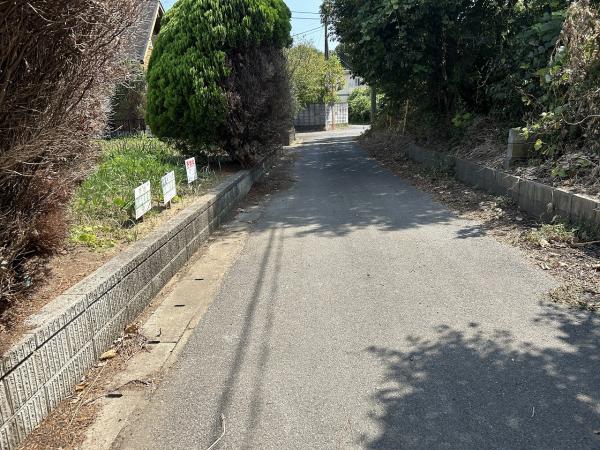 山武郡横芝光町北清水　土地 前面道路含む現地写真 