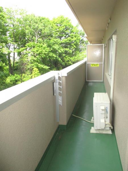 グランジュール新札幌ノースヒル バルコニー 