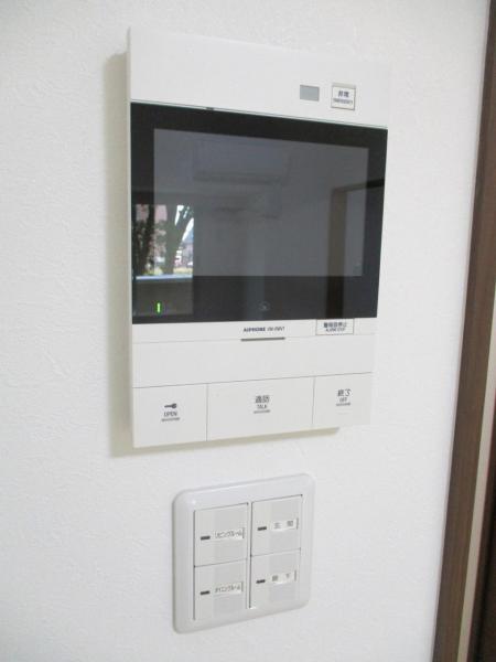 グランジュール新札幌ノースヒル TVモニター付きインターフォン