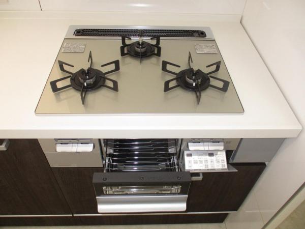 森林公園パークハウス西五番街C棟 キッチン 