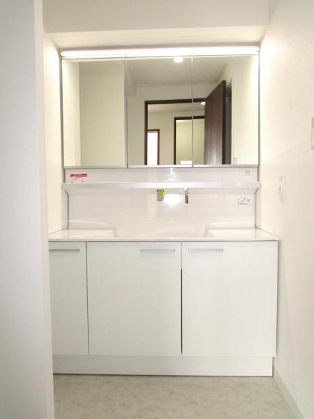 森林公園パークハウス西五番街C棟 洗面台・洗面所 