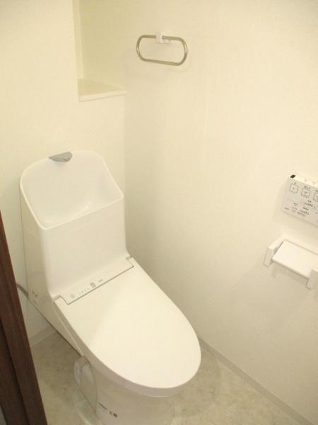 森林公園パークハウス西五番街C棟 トイレ 