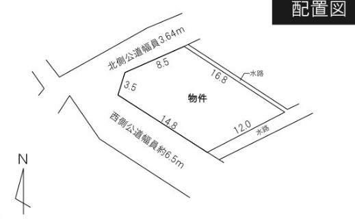 土地 蒲郡市形原町下音羽39-11 名鉄蒲郡線形原駅 550万円