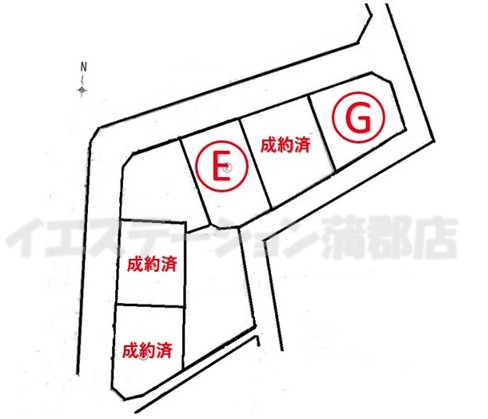 土地 蒲郡市三谷町黒別当32番7 JR東海道本線（熱海〜米原）三河三谷駅 976万円