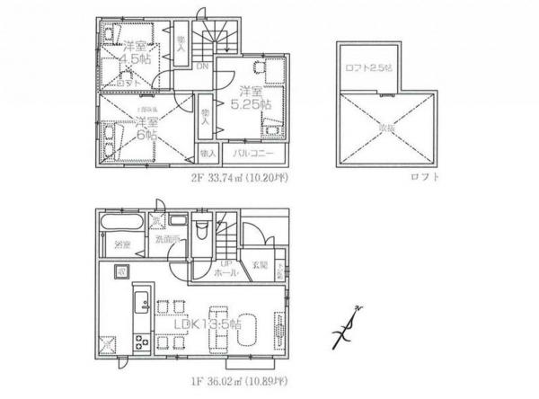 新築戸建 所沢市弥生町 西武新宿線新所沢駅 3390万円