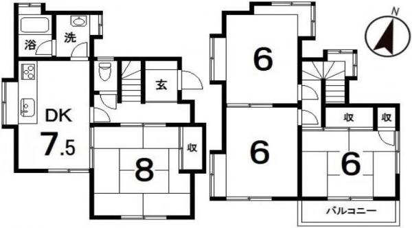 中古戸建 入間市鍵山3丁目 西武池袋線入間市駅 1190万円
