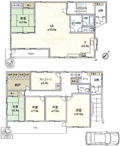 中古戸建 入間市大字上藤沢 西武池袋線武蔵藤沢駅 3430万円