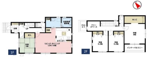 新築戸建 所沢市上新井2丁目 西武池袋線西所沢駅 4380万円