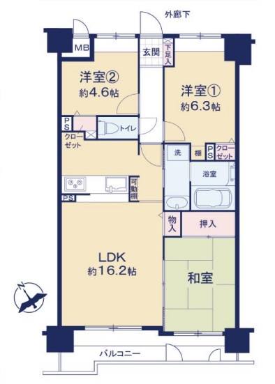 中古マンション 入間市豊岡1丁目 西武池袋線入間市駅 2499万円