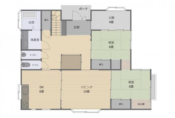 中古戸建 比企郡吉見町大字長谷 東武東上線東松山駅 1,180万円