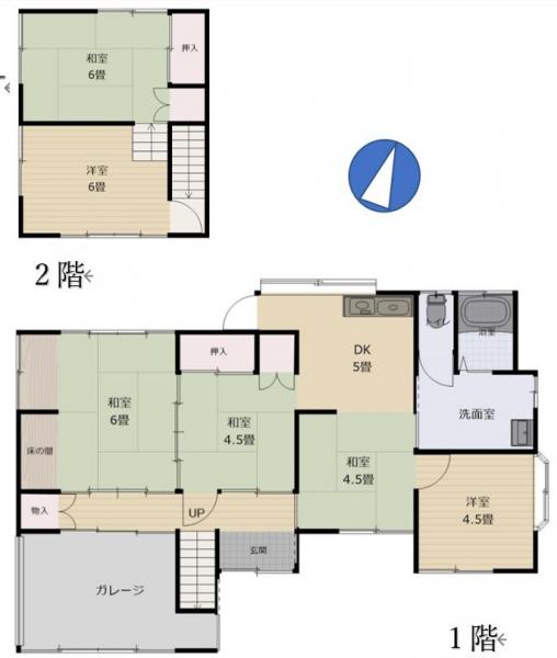 中古戸建 比企郡嵐山町大字菅谷 東武東上線武蔵嵐山駅 598万円