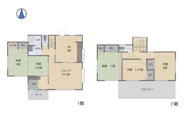 中古戸建 比企郡小川町東小川２丁目 東武東上線小川町駅 868万円