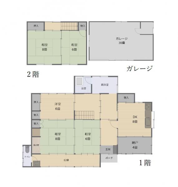 中古戸建 久喜市菖蒲町新堀 JR高崎線北本駅 498万円