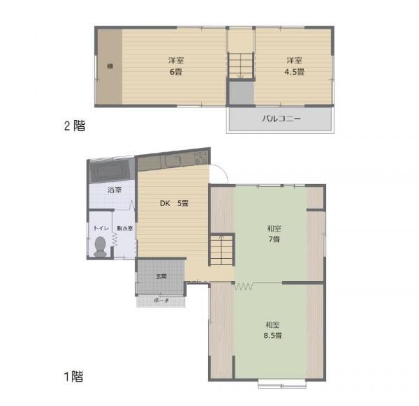 中古戸建 大里郡寄居町大字富田3889-7 東武東上線男衾駅 298万円
