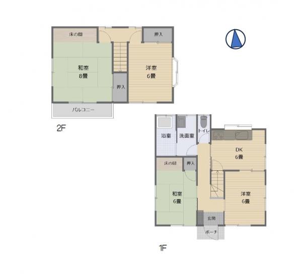 中古戸建 入間郡越生町大字成瀬37-1 東武越生線越生駅 338万円