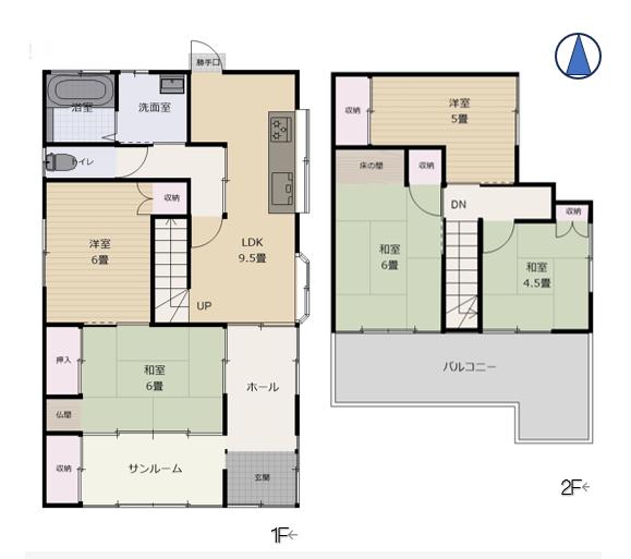 中古戸建 東松山市大字東平 東武東上線東松山駅 698万円