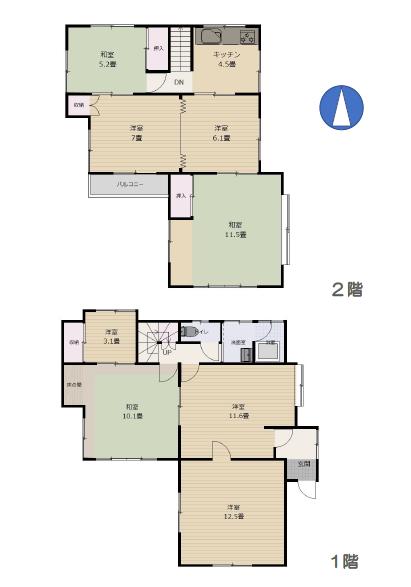 中古戸建 比企郡滑川町大字羽尾 東武東上線つきのわ駅 398万円