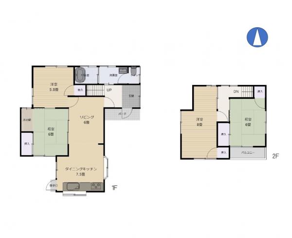 中古戸建 比企郡鳩山町楓ヶ丘４丁目 東武東上線北坂戸駅 378万円
