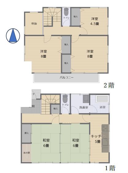 中古戸建 行田市谷郷１丁目 秩父鉄道行田市駅 598万円