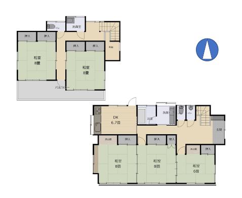 中古戸建 比企郡吉見町大字御所 東武東上線東松山駅 558万円