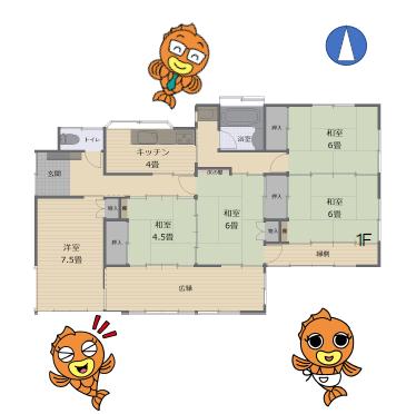 中古戸建 深谷市本住町 JR高崎線深谷駅 1,000万円