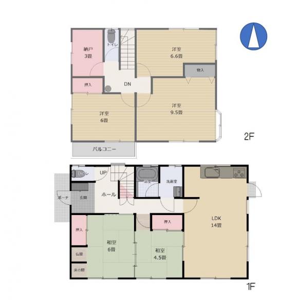 中古戸建 比企郡滑川町みなみ野４丁目 東武東上線森林公園駅 1,980万円
