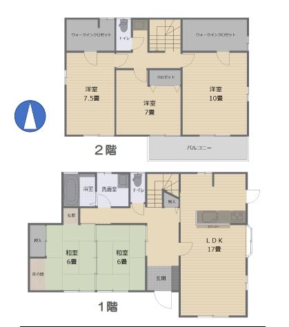 中古戸建 大里郡寄居町大字西ノ入 JR八高線(高麗川〜高崎)折原駅 1,980万円