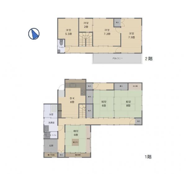 中古戸建 秩父市日野田町２丁目 西武秩父線西武秩父駅 598万円