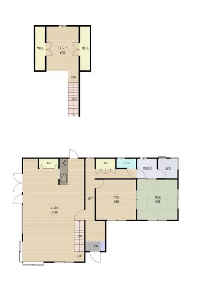 中古戸建 比企郡吉見町大字北吉見 東武東上線東松山駅 1,550万円