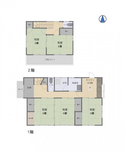 中古戸建 比企郡小川町大字下横田 東武東上線小川町駅 348万円