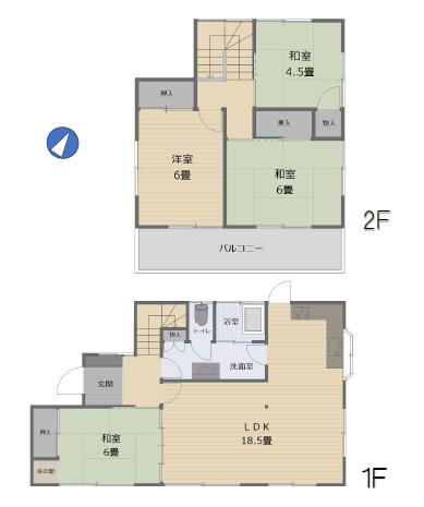 中古戸建 比企郡鳩山町鳩ヶ丘３丁目 東武東上線坂戸駅 798万円