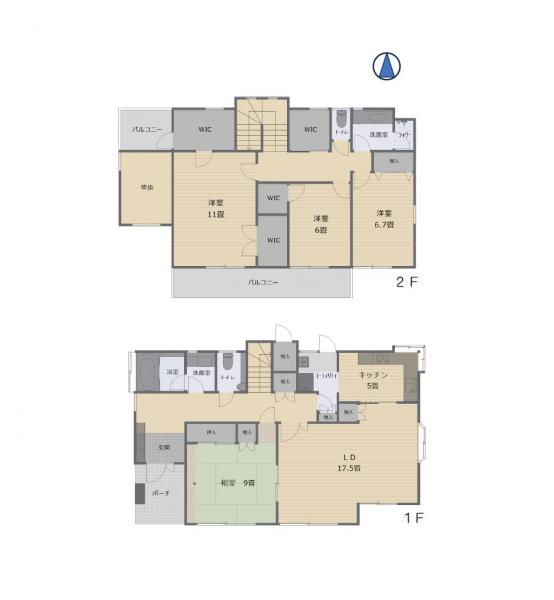 中古戸建 比企郡小川町東小川５丁目 東武東上線武蔵嵐山駅 1,180万円