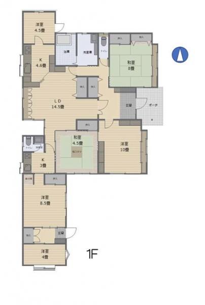 中古戸建 羽生市中央２丁目 東武伊勢崎線羽生駅 1,480万円