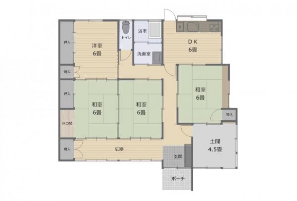 中古戸建 本庄市児玉町太駄 秩父鉄道野上駅 478万円