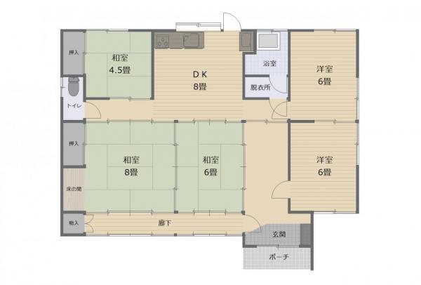 中古戸建 熊谷市妻沼 JR高崎線熊谷駅 628万円