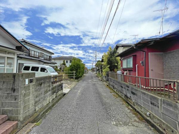  前面道路含む現地写真 