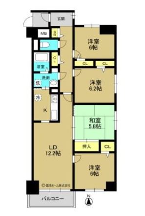 中古マンション 札幌市豊平区平岸三条8丁目 札幌市南北線平岸駅 2380万円
