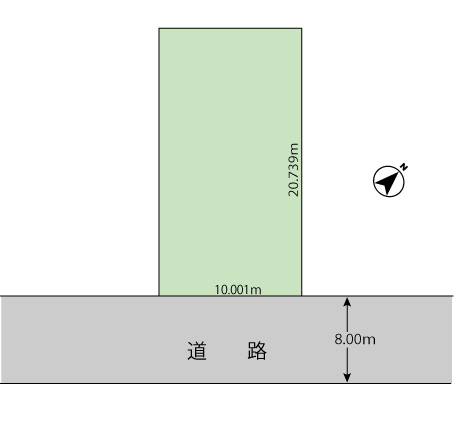 土地 石狩市花川南八条４丁目 札幌市南北線麻生駅 1,250万円