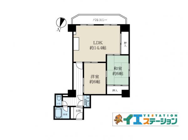 中古マンション 札幌市中央区南十一条西８丁目 札幌市軌道線中島公園通駅 748万円