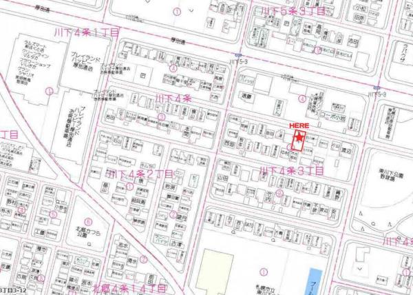 土地 札幌市白石区川下四条３丁目 JR千歳線平和駅 1,530万円