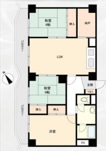 中古マンション 札幌市西区二十四軒二条2丁目 札幌市東西線二十四軒駅 1,180万円