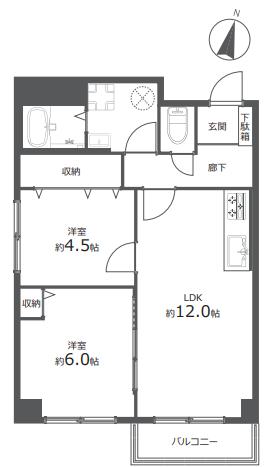 中古マンション 札幌市中央区北一条西２３丁目 札幌市東西線円山公園駅 1,490万円