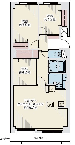 中古マンション 札幌市白石区南郷通3丁目南 札幌市東西線白石駅 2,790万円