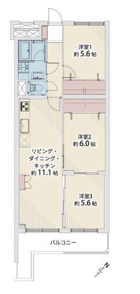 中古マンション 札幌市中央区南十六条西5丁目3-1 札幌市南北線幌平橋駅 1,690万円