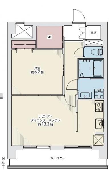 中古マンション 札幌市中央区北五条西１７丁目 札幌市東西線西１８丁目駅 1,390万円