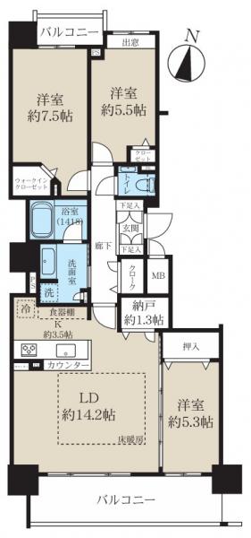 中古マンション 札幌市東区北六条東５丁目 JR函館本線札幌駅 5,000万円