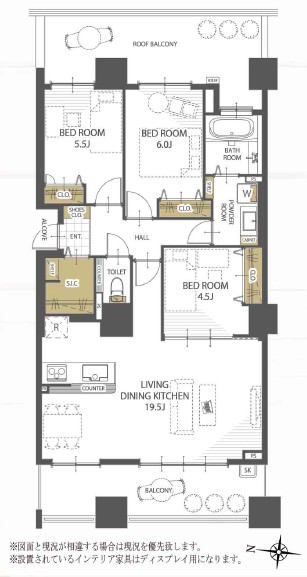 中古マンション 札幌市白石区菊水三条４丁目 札幌市東西線菊水駅 4,090万円